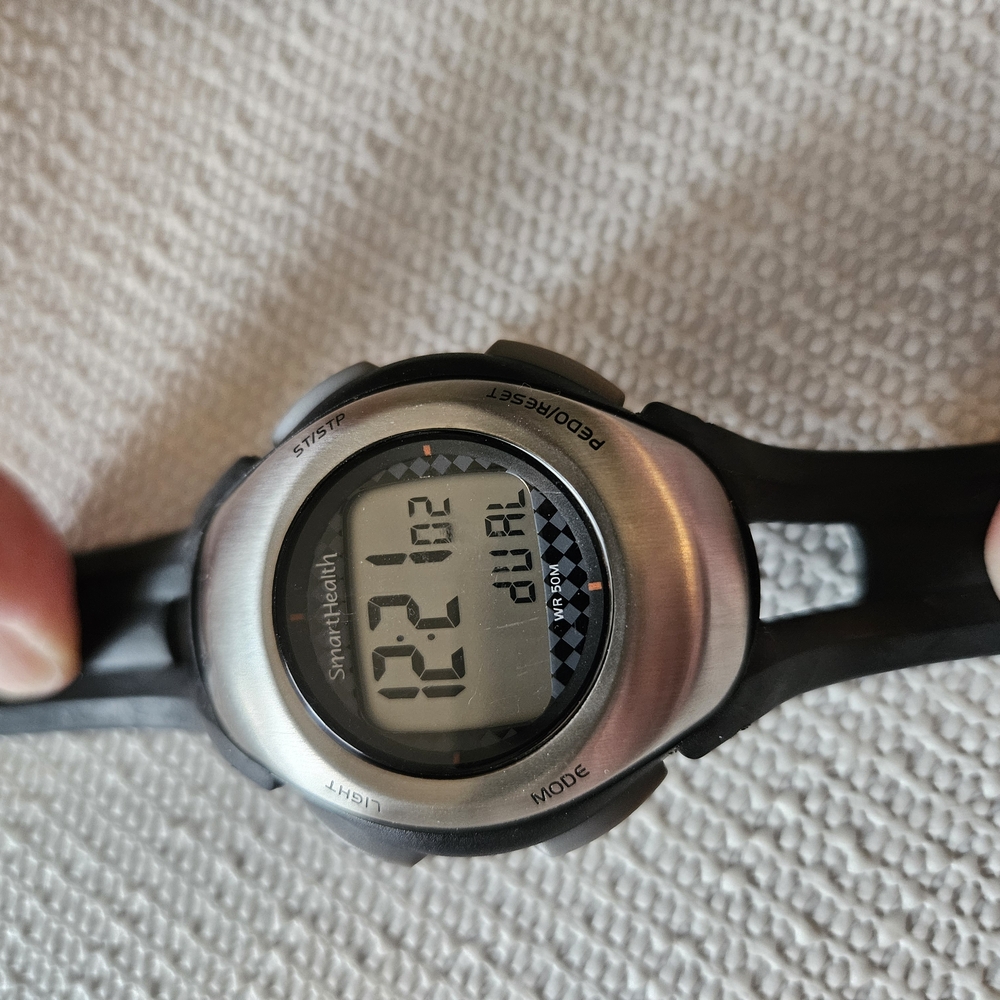 Sport Watch with Black Strap
